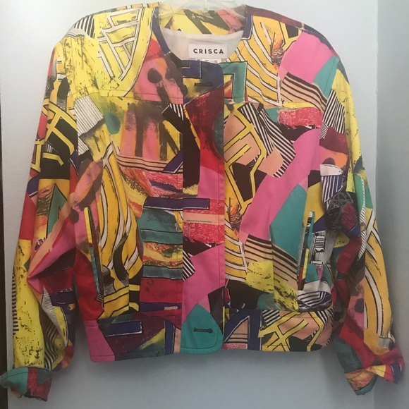 crisca Jackets & Blazers - Rare vintage bomber jacket crisca Jackets & Blazers - Rare vintage bomber jacket